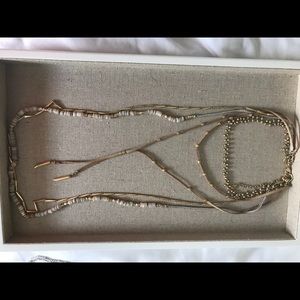 Aven layering necklace